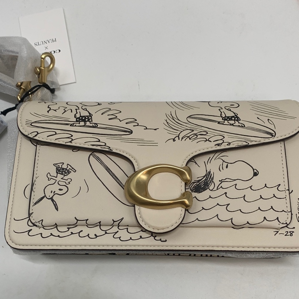 Coach Peanuts Tabby X new with tags